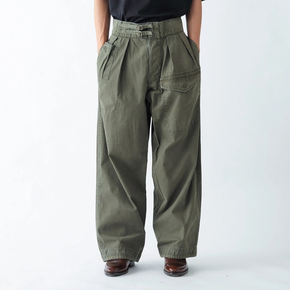 GURKHA TROUSERS - KHA / 2026AW-PT4-YT