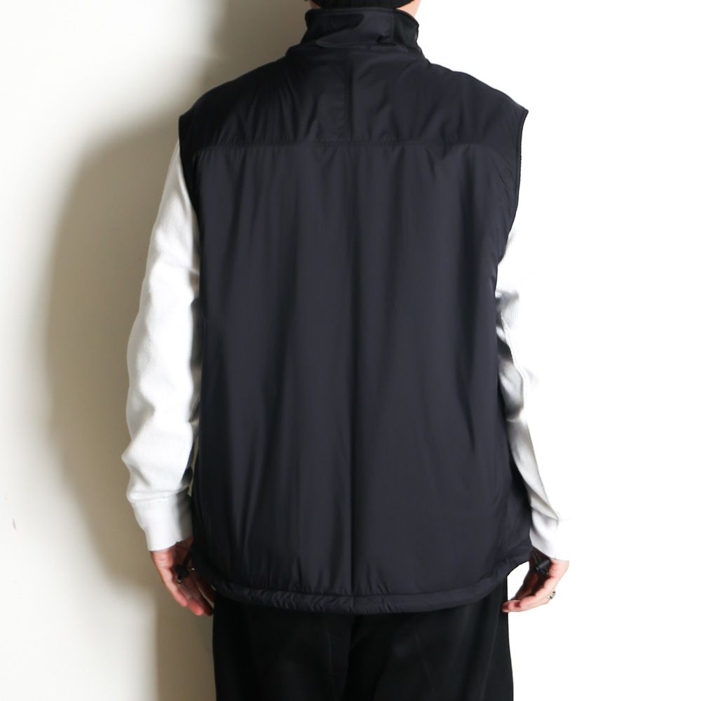 × WILD THINGS / REVERSIBLE VEST - BLACK / 9252-VE01-003