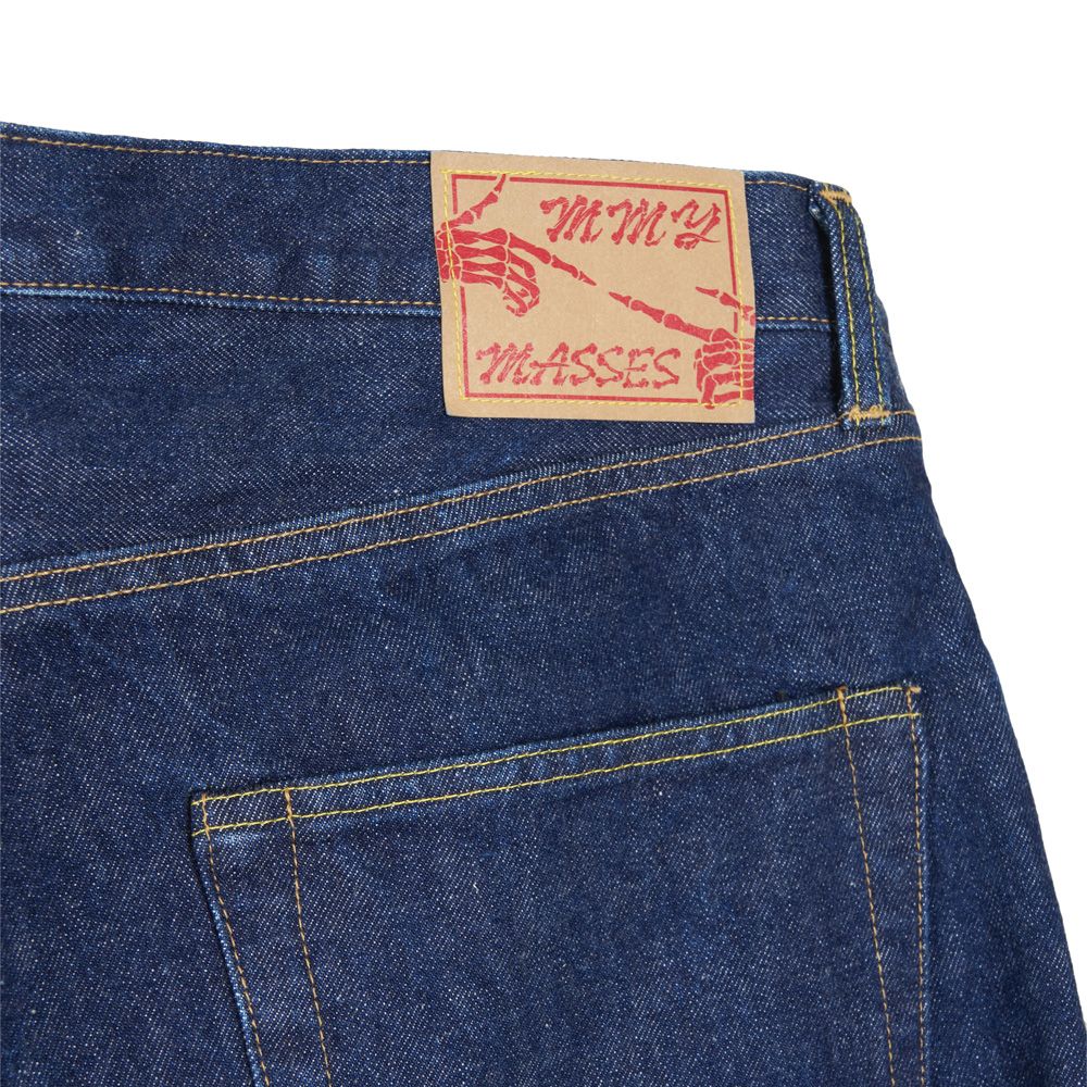 MASSES × Maison MIHARA YASUHIRO / DENIM PANTS ONE WASH MMY - INDIGO / セルヴィッヂデニム 5ポケットパンツ / C15PT036