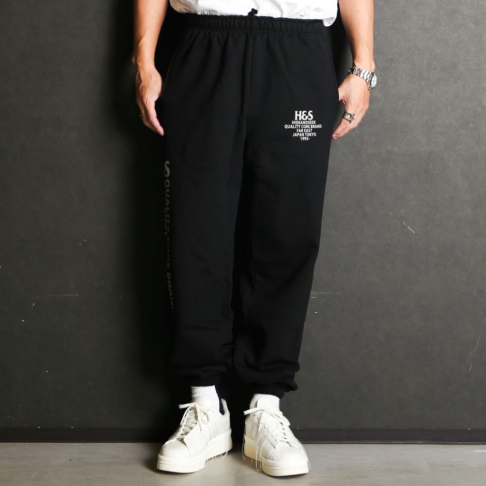 H&S Sweat Pant (25aw) - BLK / スウェットパンツ / HP-100825