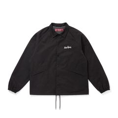 " HIDEANDSEEK × Toru Nishiura " / The H&S Team Jacket - BLK / コーチジャケット / H30th-091326