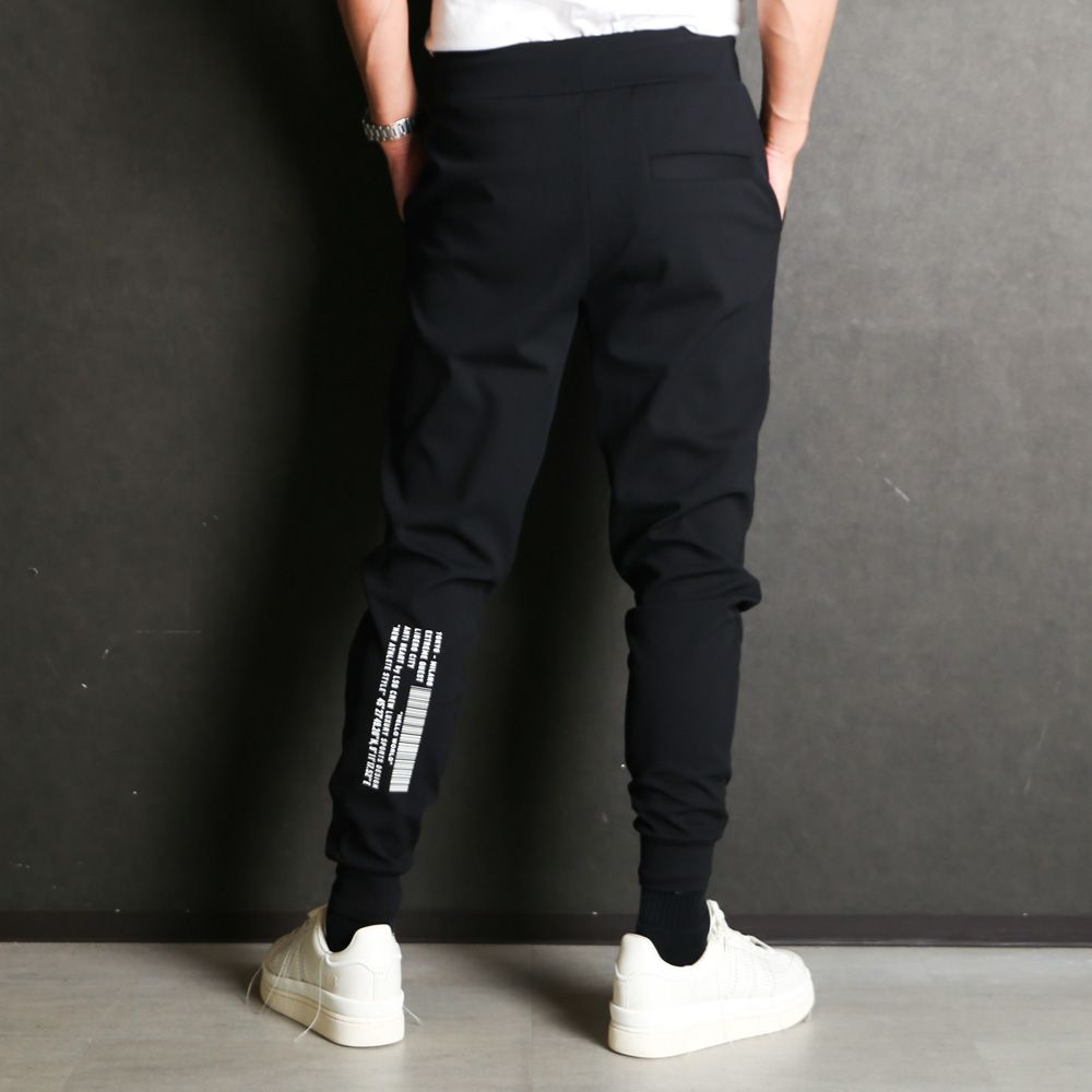 SY32 by SWEET YEARS - MULTI LOGO HIGH QUALITY SWEAT PANTS