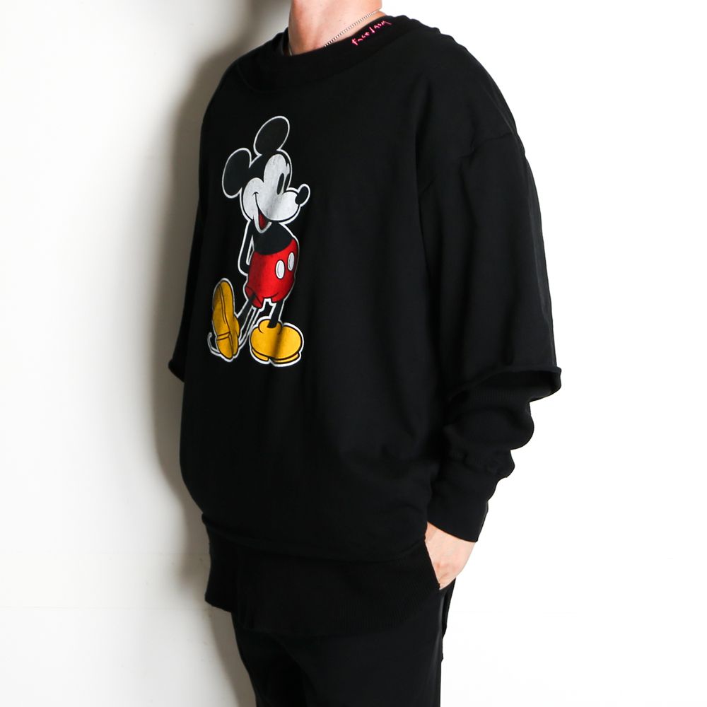 FACETASM - MICKEY LAYERD LONG SLEEVE TEE / Tシャツ / MIMI-TEE-U12 | chemical  conbination