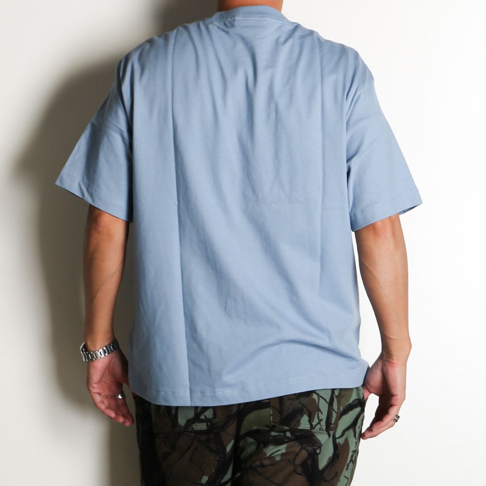 SS RLXD STANDARD LOGO TEE - Faded Denim / Tシャツ / 40HM228