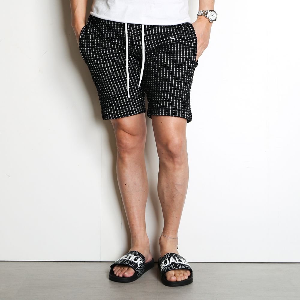 WAFFLE LOGO SHORTS / ワッフル ショートパンツ / USB-22014
