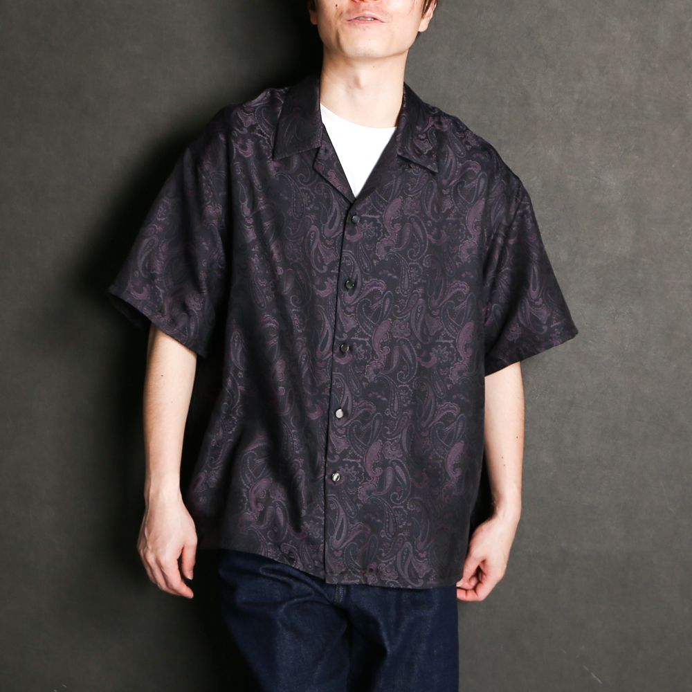 Aloha shirt - Jacquard / アロハシャツ ペイズリージャガード / SN-421A