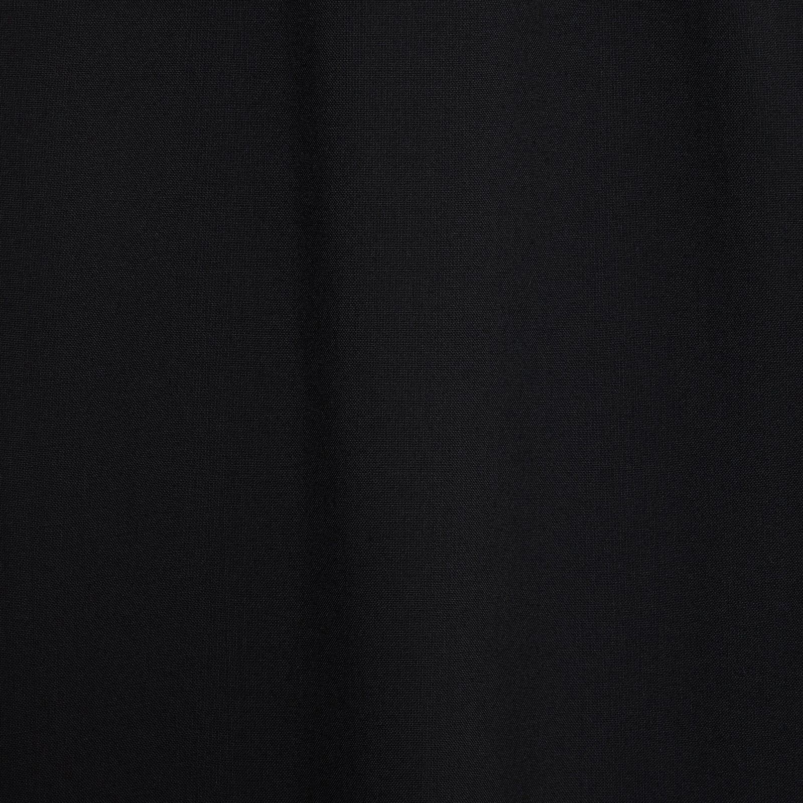 TRIPLE PLEATED EASY TROUSERS - BLACK / オーガニックウール2/80トロピカル - トリプルプリーテッドイージートラウザーズ / A26B04PT02C