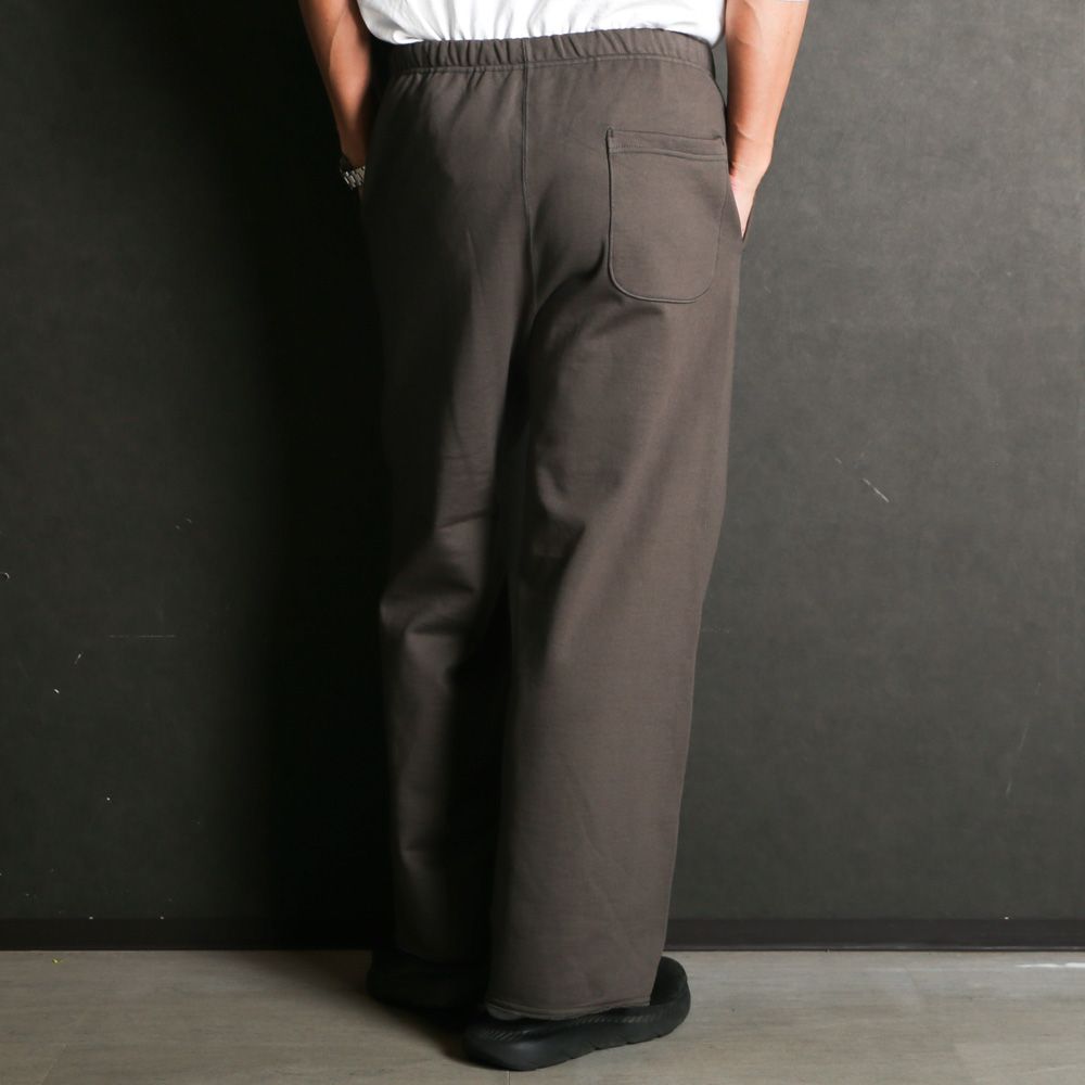GYM PANTS - CHARCOAL / オーガニックコットンヘビー吊裏毛 - ジムパンツ / A25D03PT01C