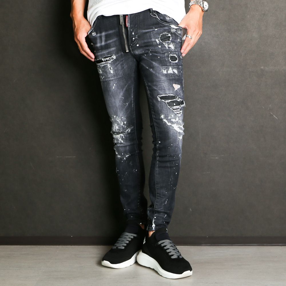 【美品 完売品】DSQUARED2 Super Twinky Jean 42 黒