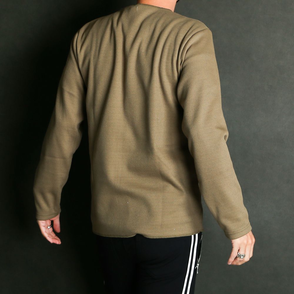 velours fleece neo thermal / ベロアフリース カットオフハニカムサーマル / RC22-C-001