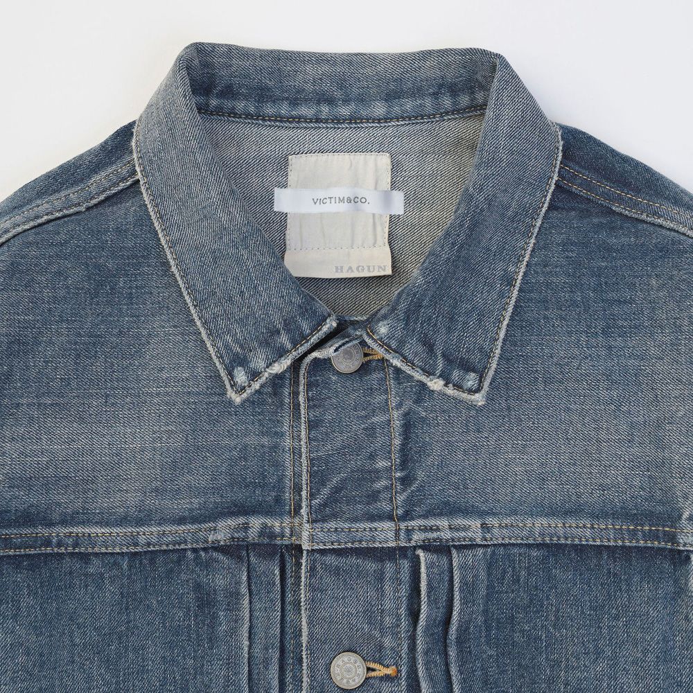 ×HAGUN / 2ND TYPE LAGE TRACKER JACKET - BLUE / デニムジャケット / VTM-25-O-108