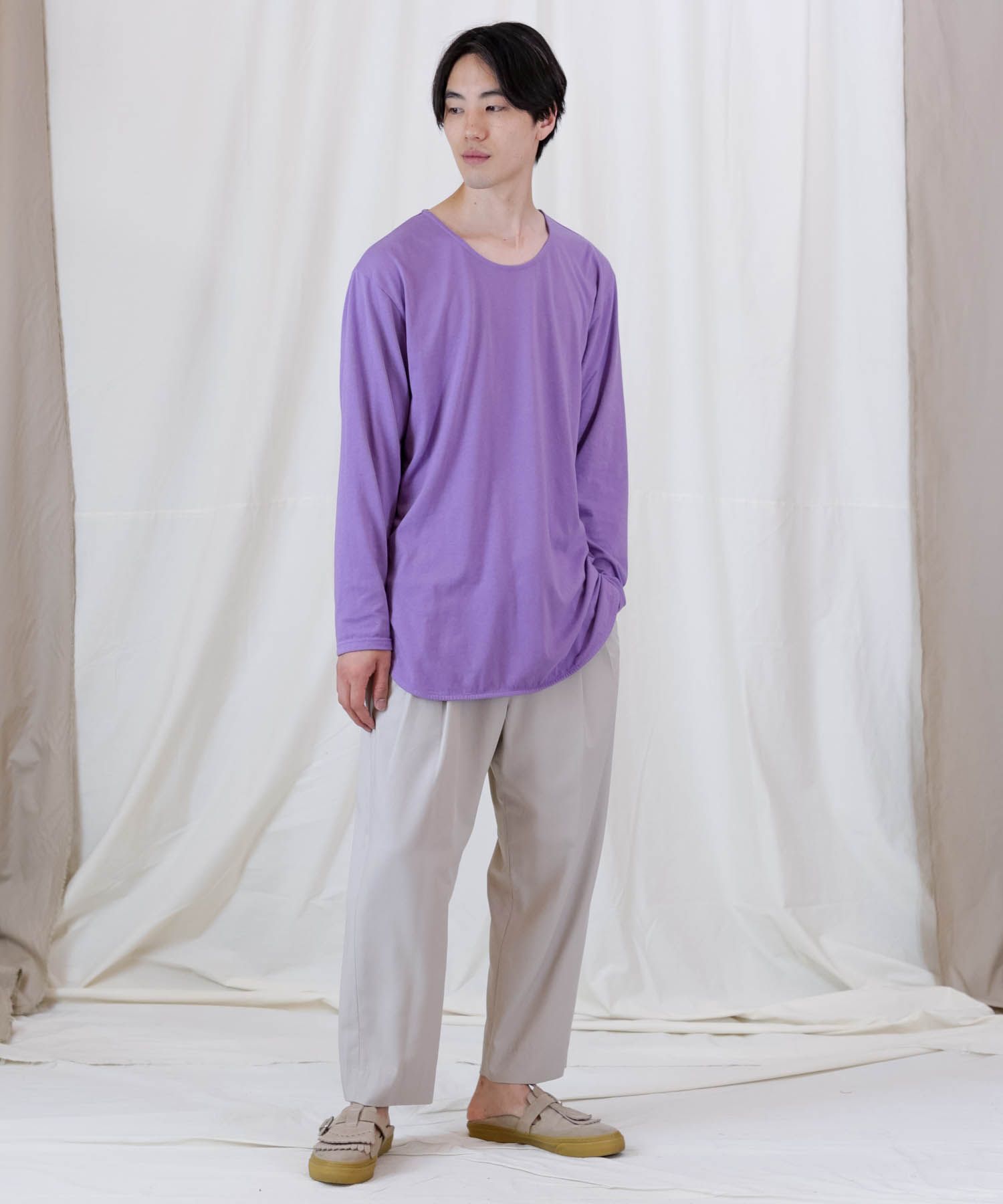 LAYERED LONG CS / レイヤード ロングカットソー / 179101