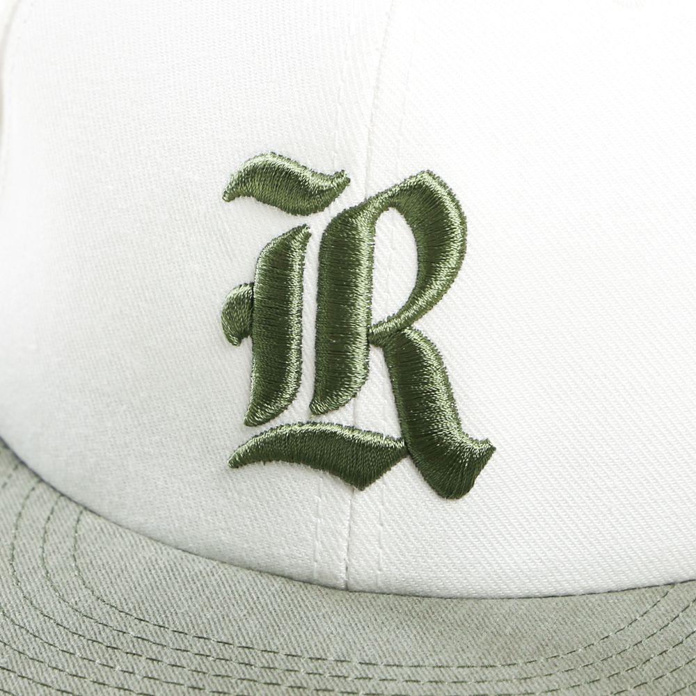 OLD ENGLISH COMBI CAP / 6パネルキャップ - カーキ / 22'RA-0414
