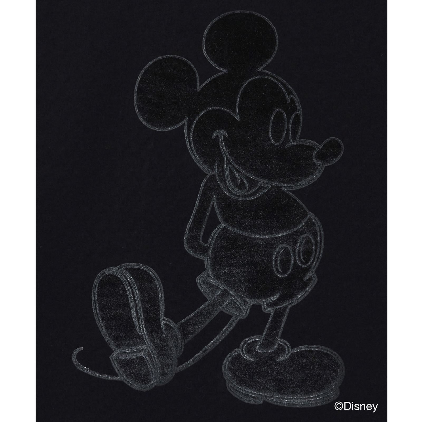 Mickey Mouse T-SHIRT - BLACK / 1244-CS01-001 pieces