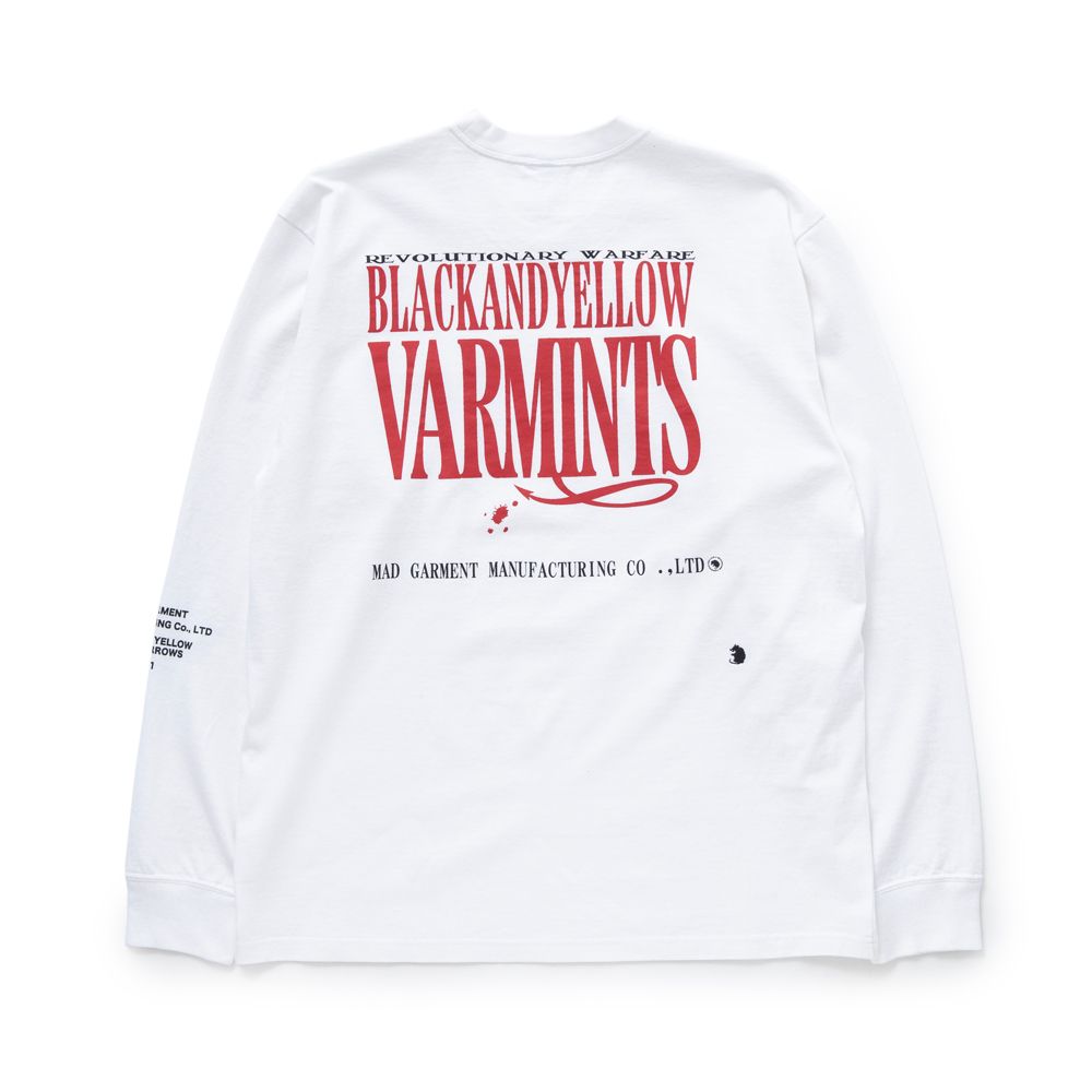 RATS ラッツ VARMINTS POCKET L/S TEE