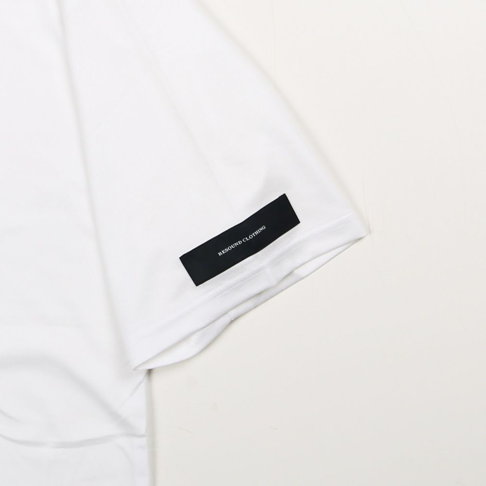 REV MESH OVER TEE - WHITE / オーバーサイズ メッシュTシャツ / RC40-T-004