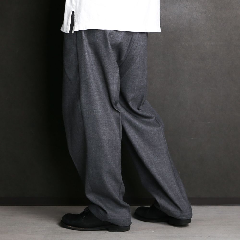 VICTIM - WIDE WOOL PANTS / ワイドスラックス / VTM-20-P-122