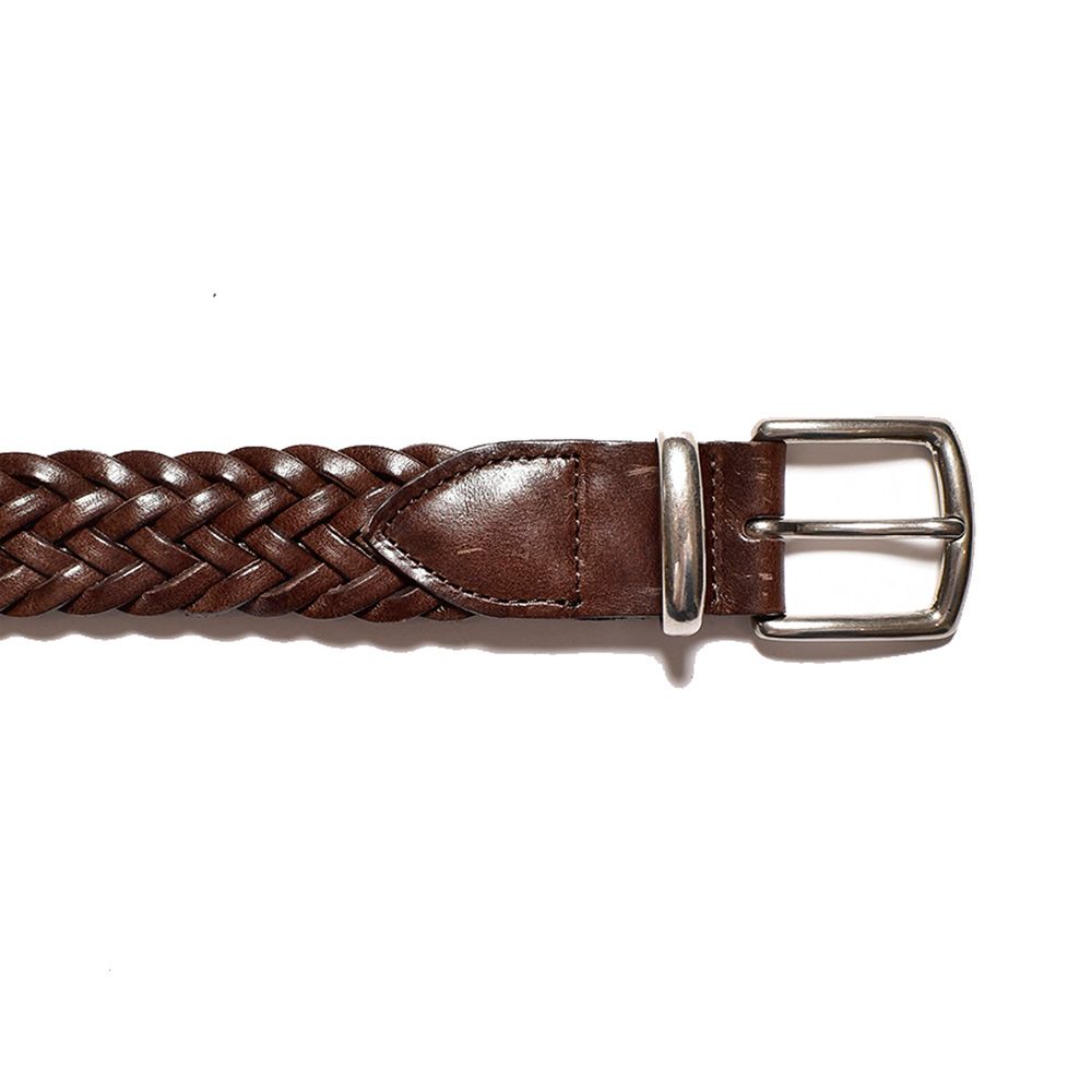 MINEDENIM - Pull Up Leather Belt - DBR / LBT-012 | chemical MINEDENIM - Pull Up Leather Belt - DBR / LBT-012 | chemical