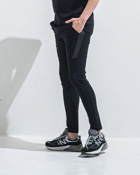 TYLER NYLON PANTS - BKBK / ラインパンツ / RC40-ST-026