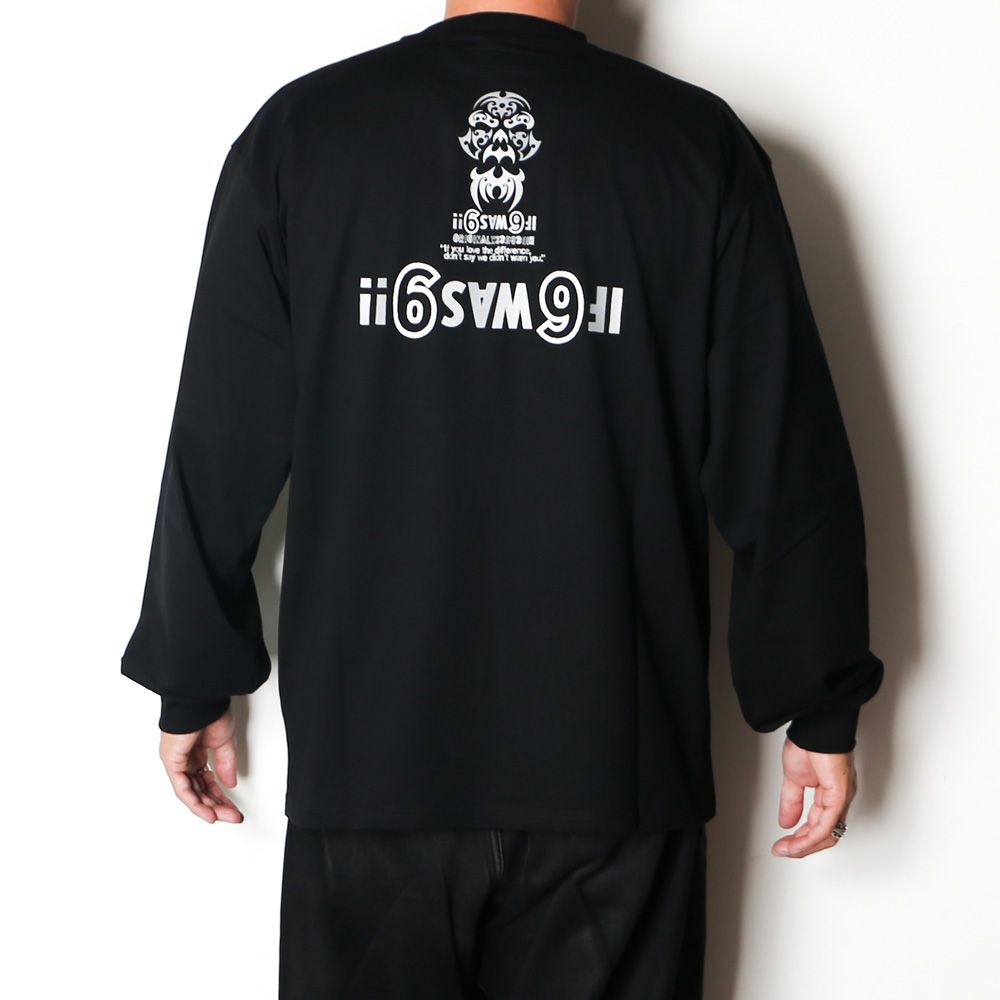 " HIDEANDSEEK × Toru Nishiura " / The H&S L/S Tee - BLK / Tシャツ / H30th-091426