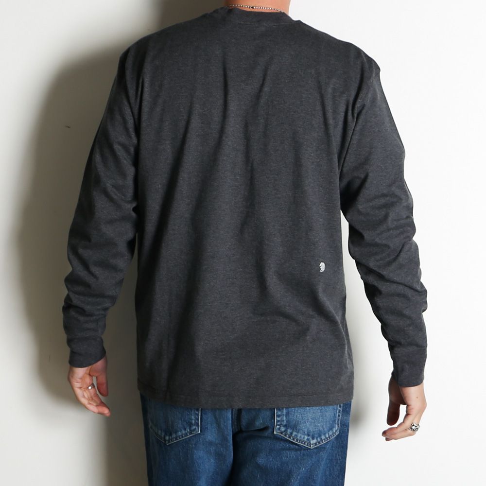 FRAME DOZENS L/S TEE - CHARCOAL / ロングスリーブ Tシャツ / 26'RTC-0302