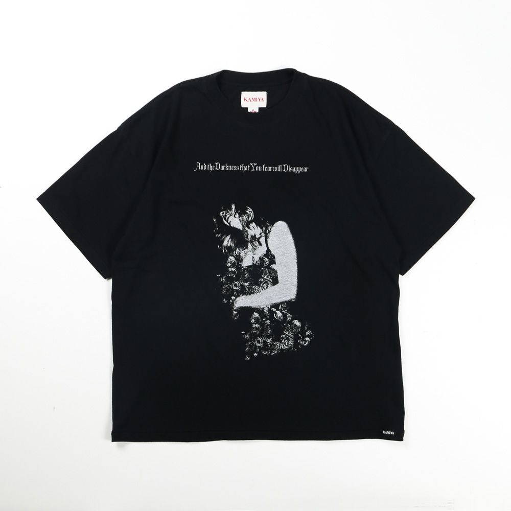 “SWEET SMILE” Tee T/C - BLACK / グラフィック Tシャツ / G16TS096
