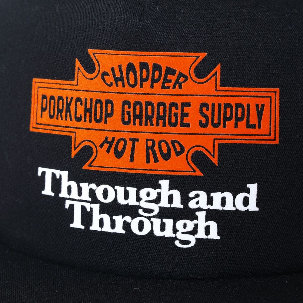 Through and Through CAP - BLACK / メッシュキャップ