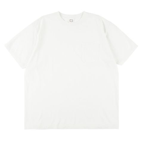 SD US Cotton Pocket T Vintage Wash - White / Tシャツ / TSOAB100
