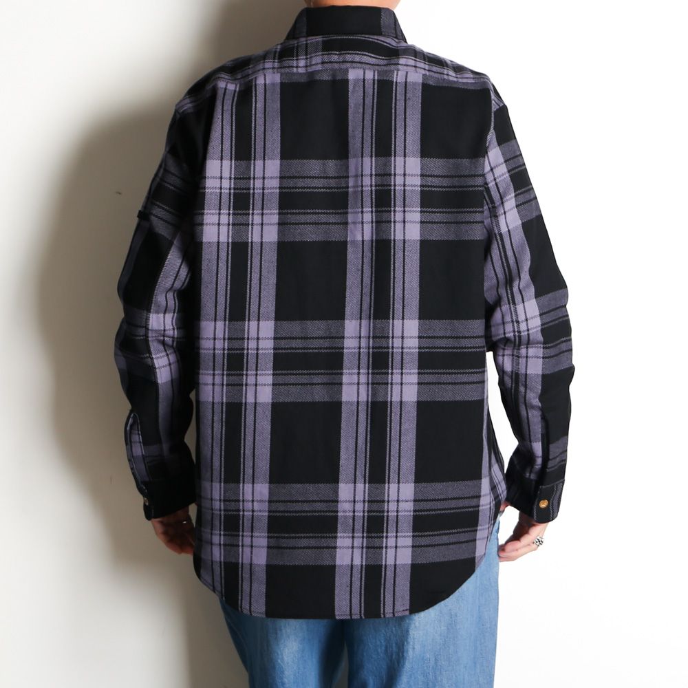 【ラスト1点-サイズ40】 × BIG MAC / SHIRT - BK CHECK / 2251-SH40-013