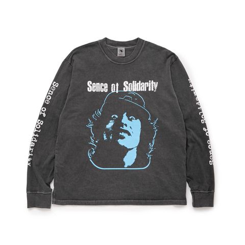 PIGMENT DYED L/S TEE - BLUE / ロングスリーブ Tシャツ / 26'RTC-0301