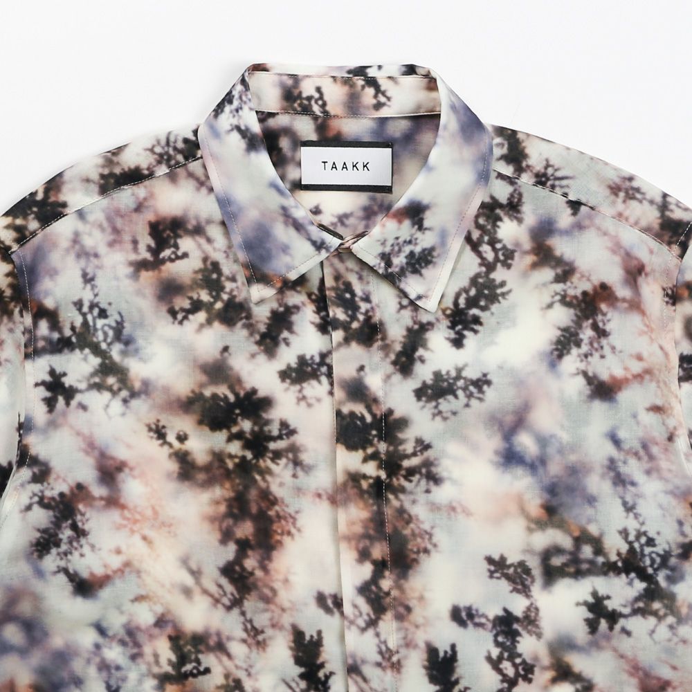 "DENDRIC AGETE" GAUZE REGULAR SHIRT / ガーゼシャツ / TA24SS-SH027