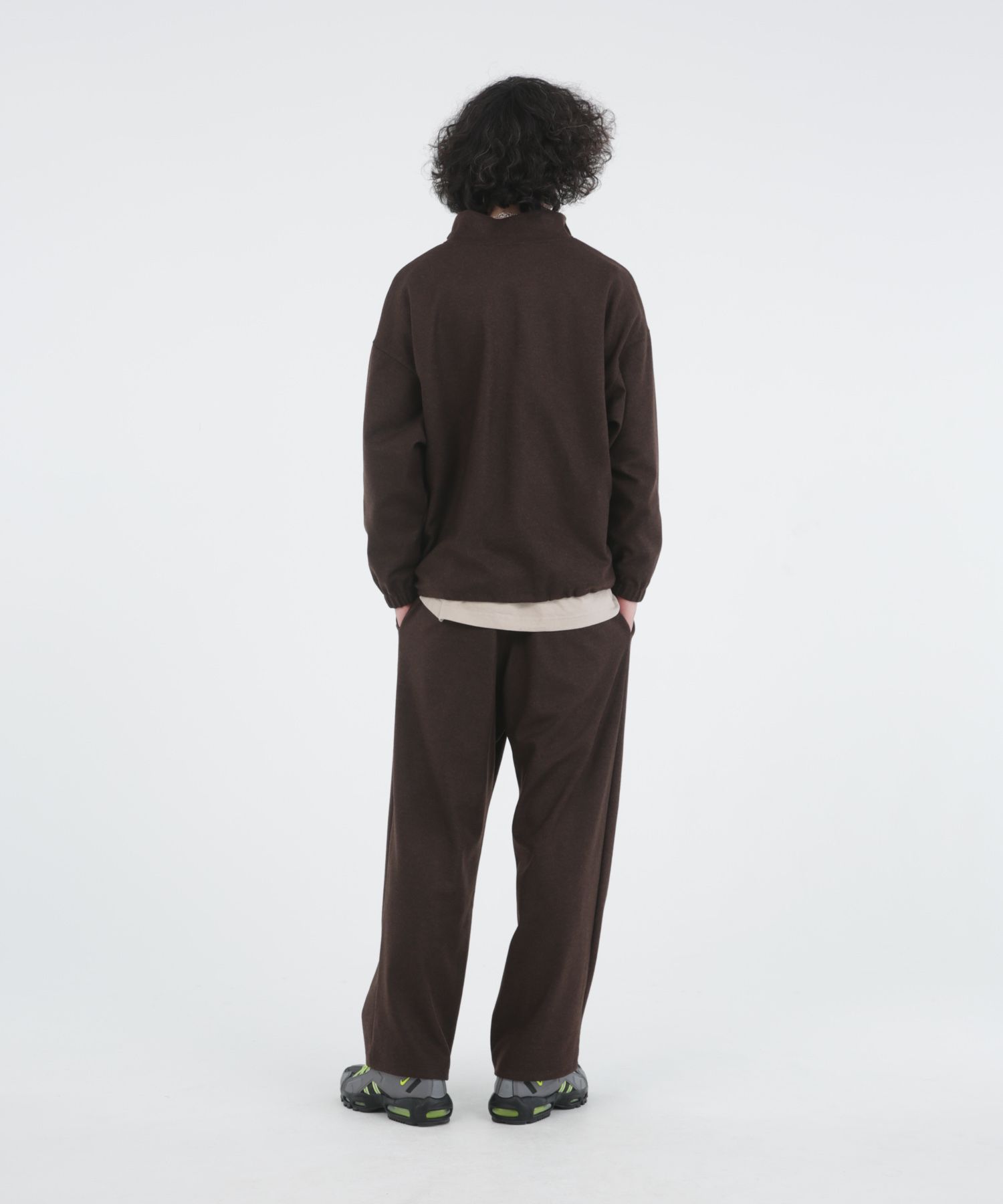 シュライページ Iroquois - DOUBLE FACE JERSEY HALF ZIP / ハーフジップ プル