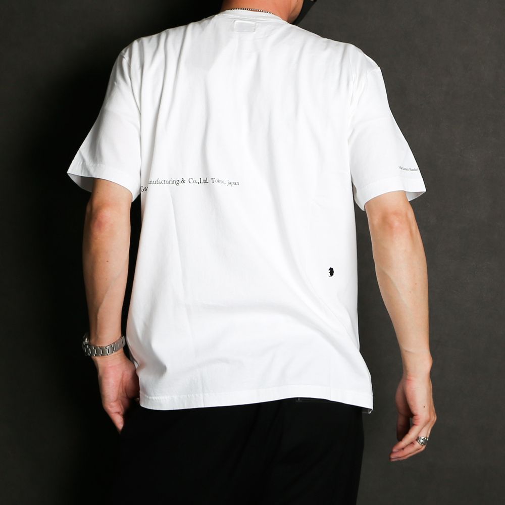 BOX FLAME LOGO TEE / ボックスフレームロゴ Tシャツ / 21'RT-0505
