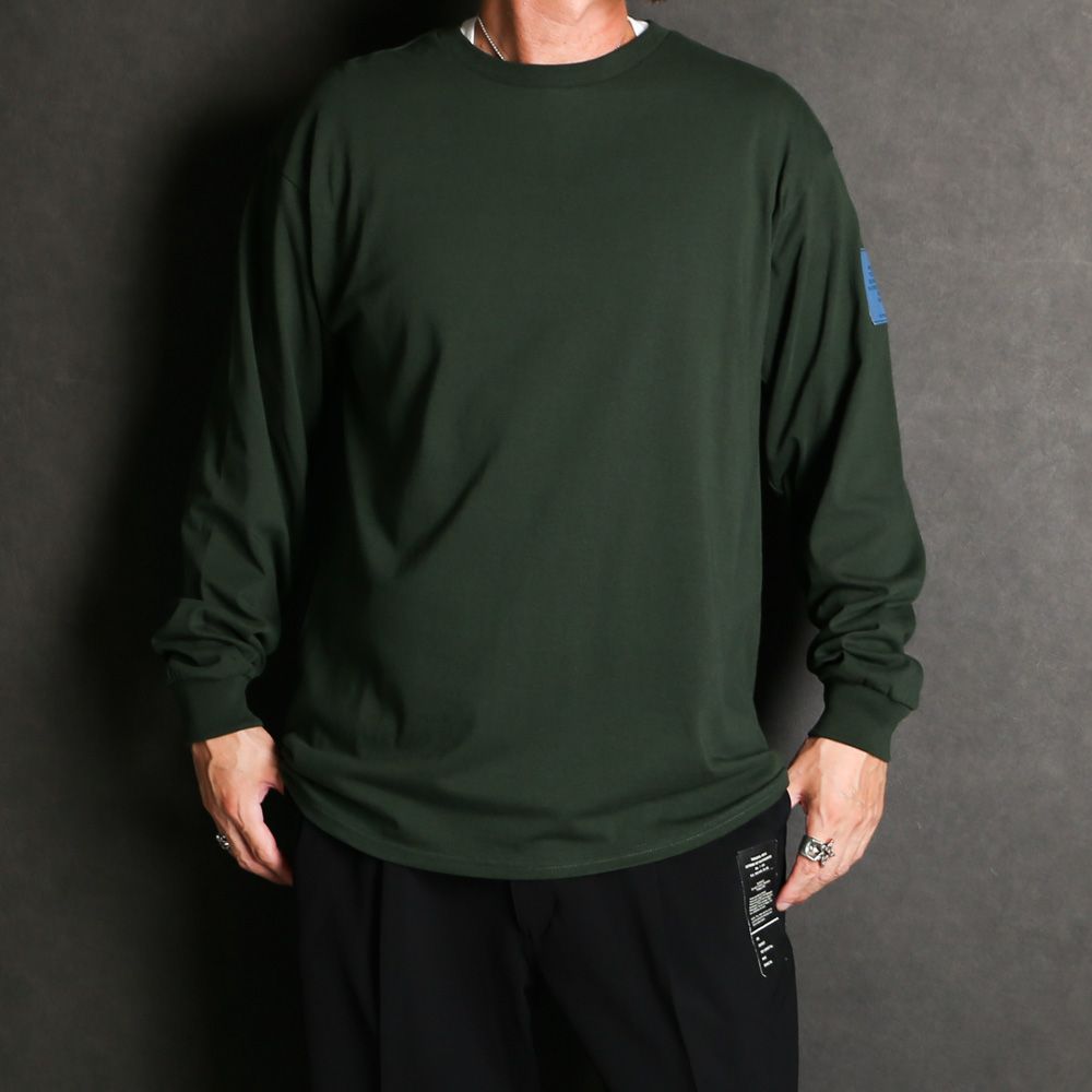 【ラスト1点-サイズ38】 LONG SLEEVE T-SHIRT - D.KHAKI / 9242-CS82