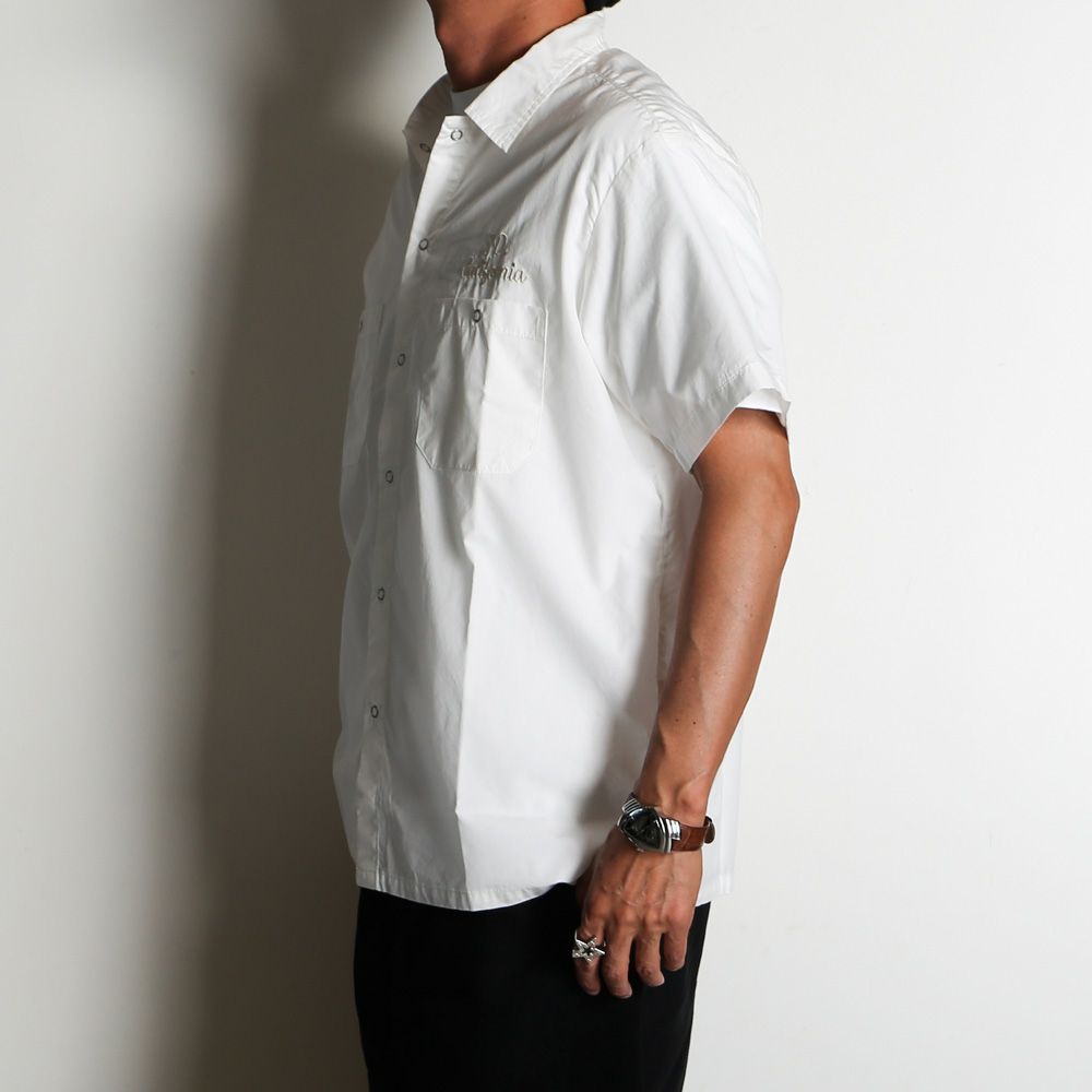 SD Dress Work Shirt SS - White / ワークシャツ / SHOSD220