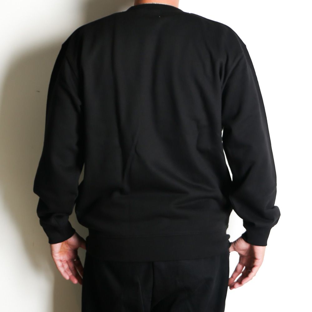 SCRIPT COLLEGE SWEAT - BLACK / スウェット