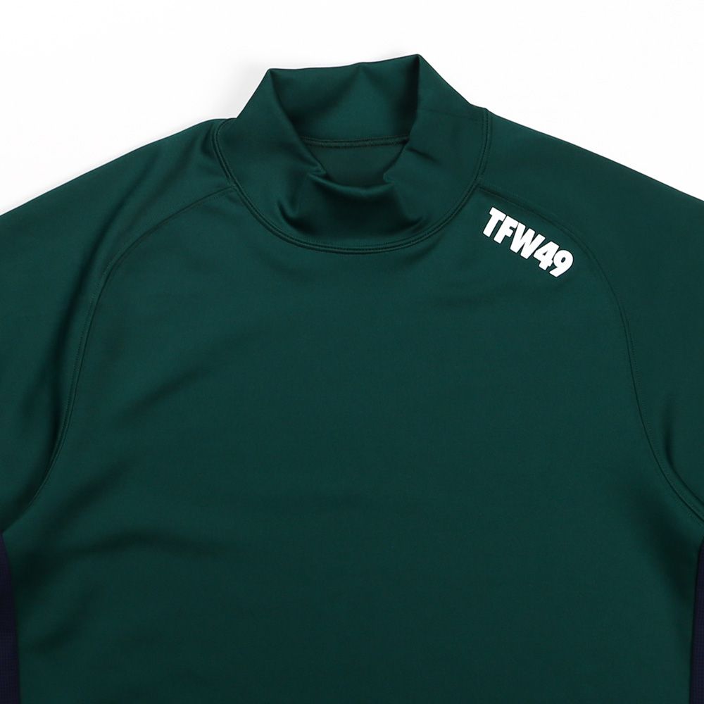 TFW49 - L/S SIDE MESH MOCKNECK T / サイドメッシュ モック