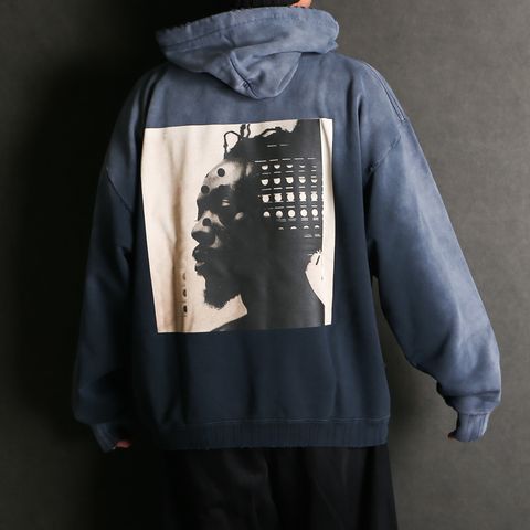BEDWIN & THE MMY / Photo Print Hoodie / フォト プリント フーディー / C15HD022