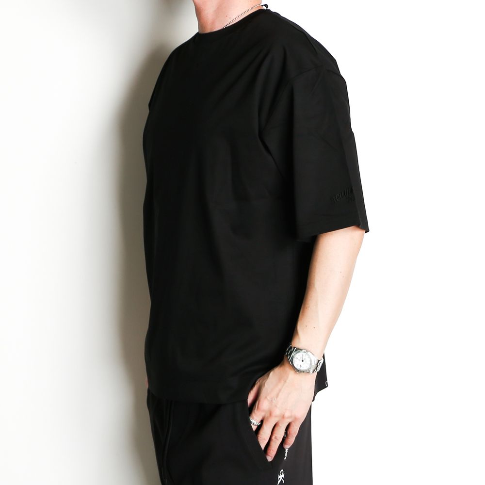 SILKETE HALF SLEEVE RELAX T-SHIRTS / シルケット 5分袖Tシャツ  / UST-22022
