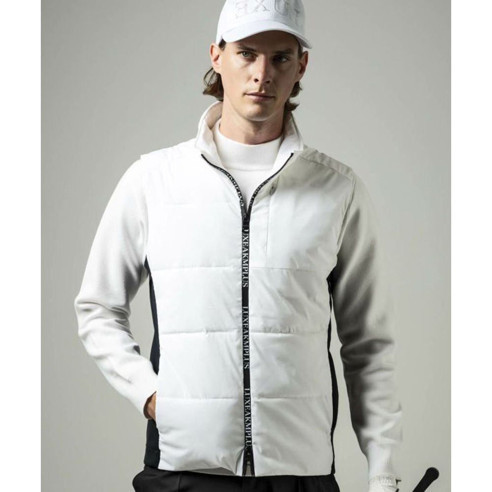 LUXE AKM PLUS - FIT VEST / サイドロゴ 中綿ベスト / LAO-23037