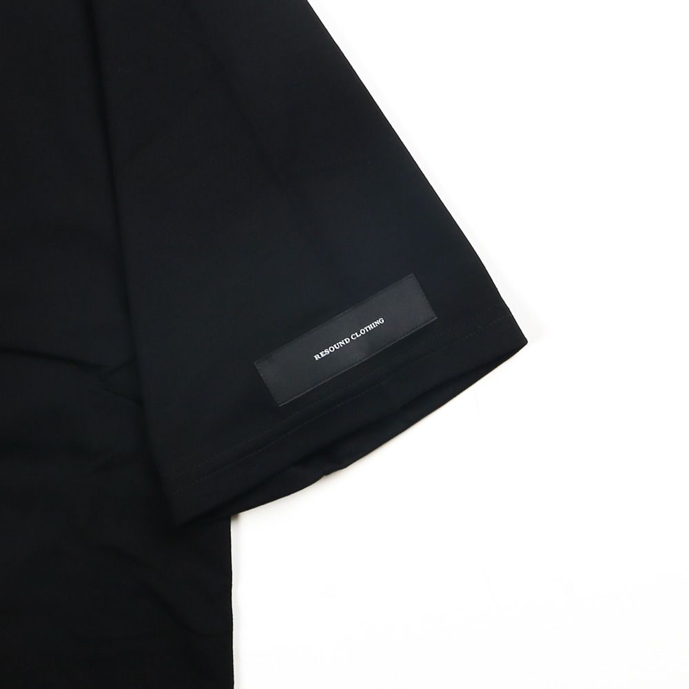 【ラスト1点-サイズ3】 REV MESH OVER TEE - BLACK / オーバーサイズ メッシュTシャツ / RC40-T-004
