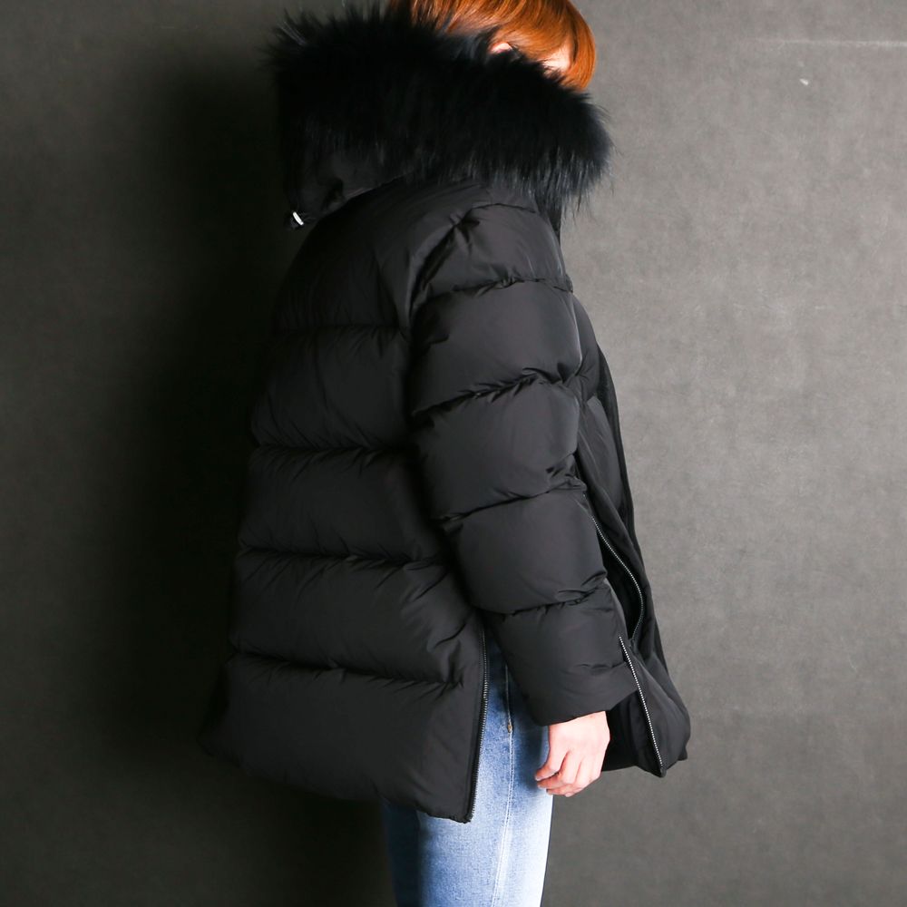 【レディース】 Down Jacket With Fur / ファー ダウンジャケット / S75AM0784/S53141