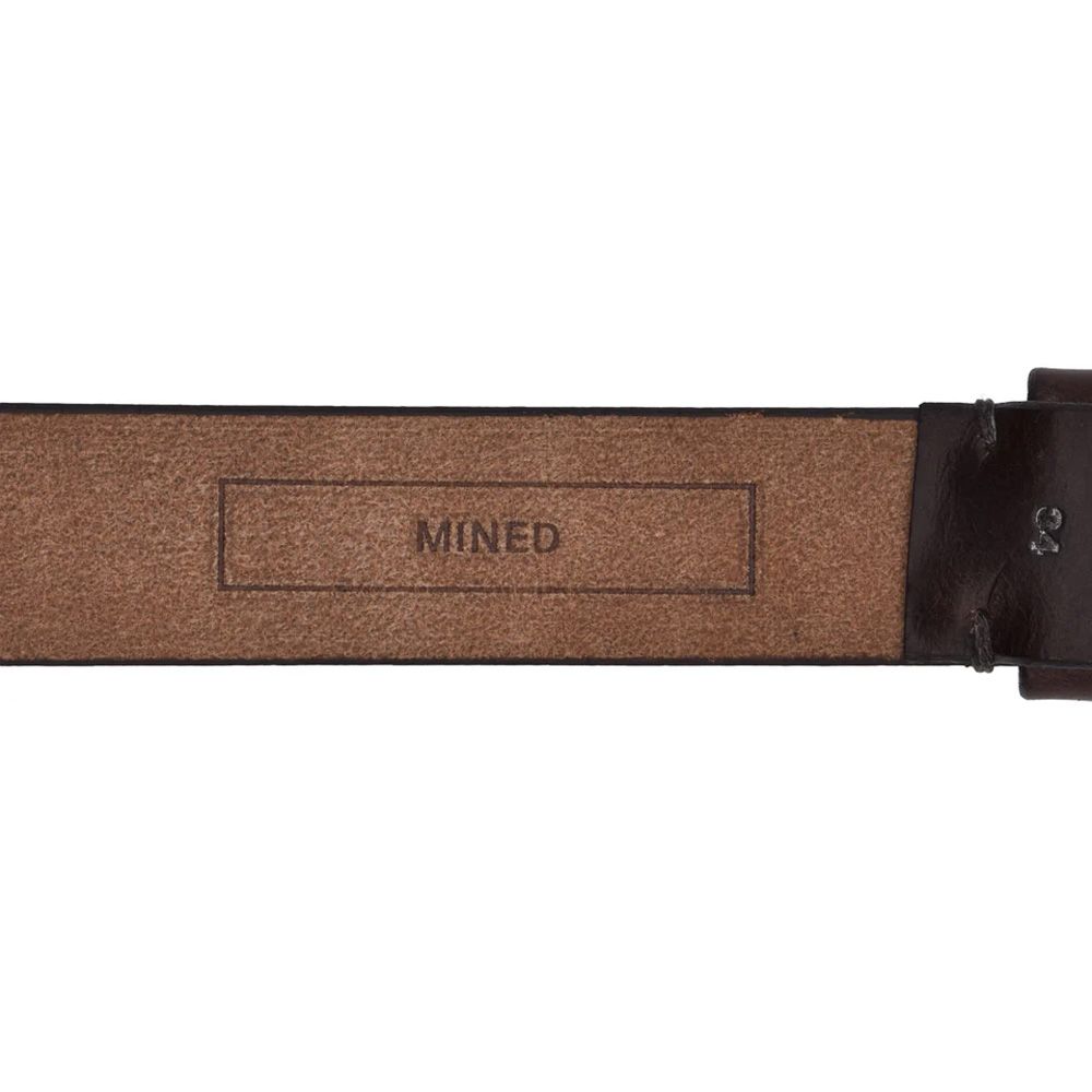 Bridle Leather Officer Belt - DBR / LBT-019