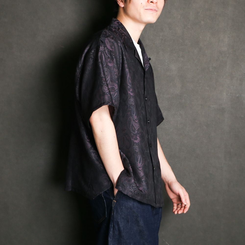 Aloha shirt - Jacquard / アロハシャツ ペイズリージャガード / SN-421A