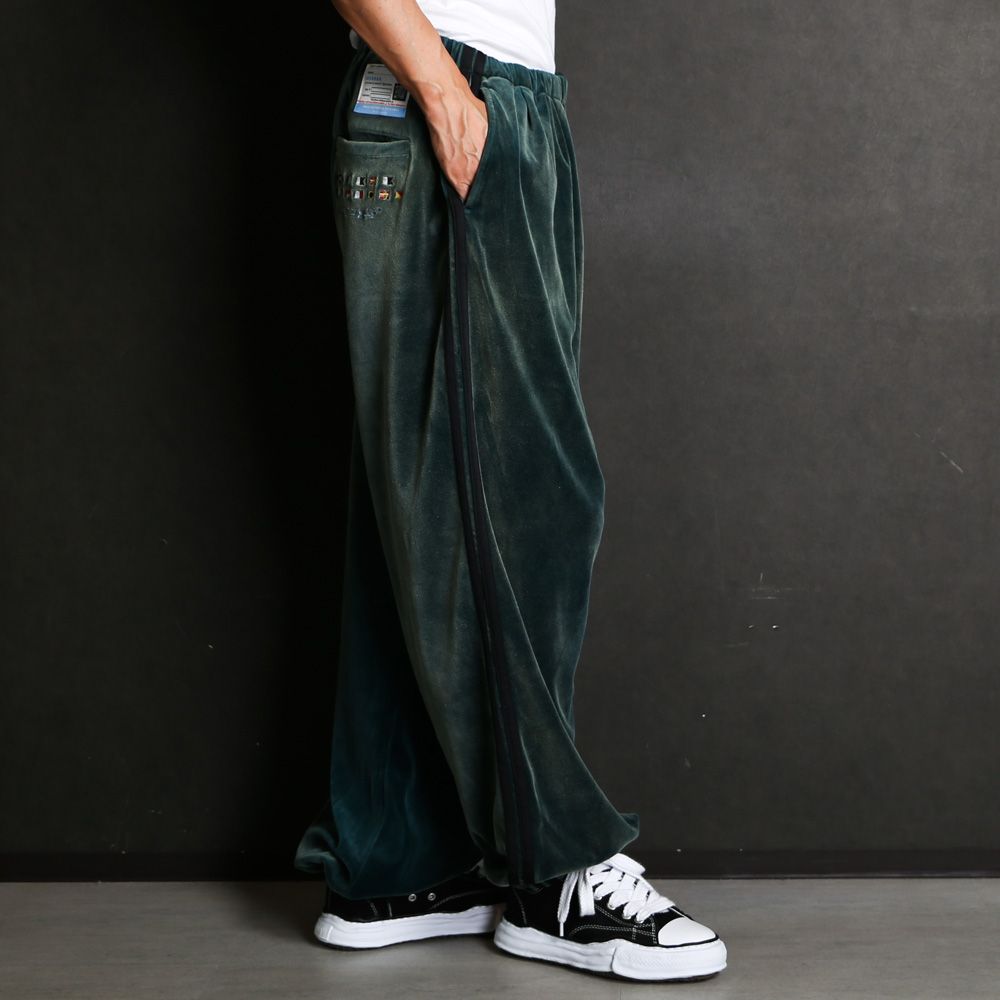velour track pants / ベロア トラックパンツ / A11PT583