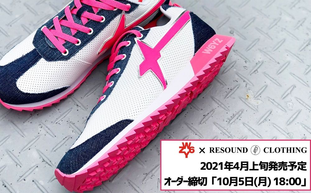 【W6YZ×RESOUND CLOTHING】 先行予約受付開始!!