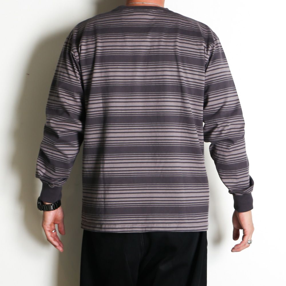SD Heavyweight Border LS T / ボーダー Tシャツ / TSOLB170