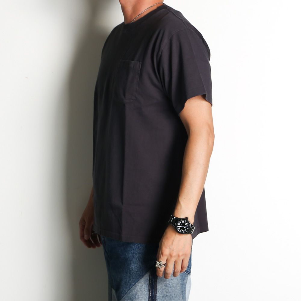 SD US Cotton Pocket T Vintage Wash - Black/ Tシャツ / TSOAB100