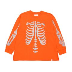 BONES PRINT TEE / ロングスリーブTシャツ / ABH-TEE-U09