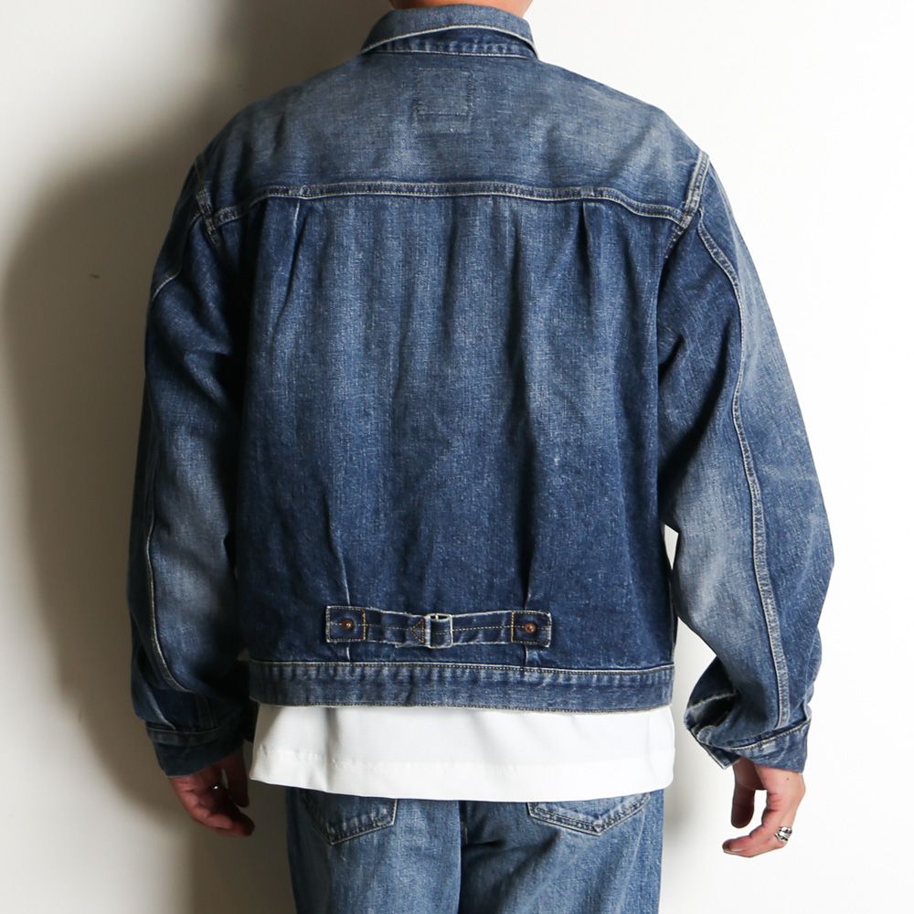 ×HAGUN / 2ND TYPE LAGE TRACKER JACKET - BLUE / デニムジャケット / VTM-25-O-108